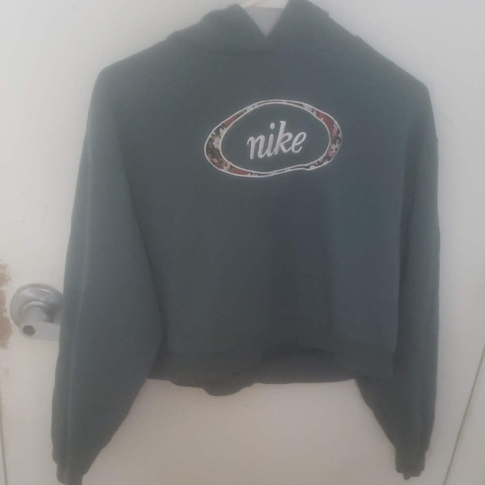 Nike Forest Green Logo Hoodie